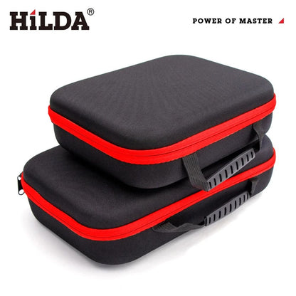 Large Capacity Waterproof Tool Bag | 3 Size Options Electrician & Hardware Tool Storage Tote with Reinforced Red Edge