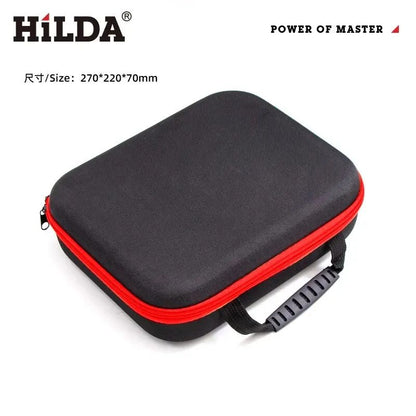 Large Capacity Waterproof Tool Bag | 3 Size Options Electrician & Hardware Tool Storage Tote with Reinforced Red Edge