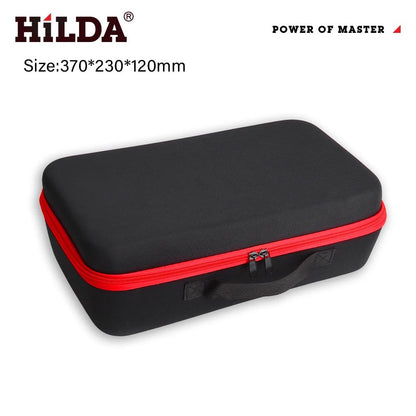 Large Capacity Waterproof Tool Bag | 3 Size Options Electrician & Hardware Tool Storage Tote with Reinforced Red Edge