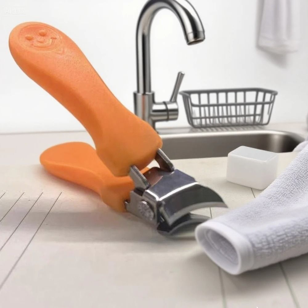 Heavy-Duty Professional Nail Clippers for Thick & Hard Toenails - Ultra-Sharp & Anti-Splash