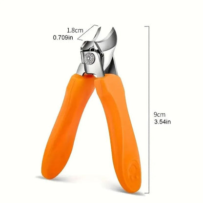 Heavy-Duty Professional Nail Clippers for Thick & Hard Toenails - Ultra-Sharp & Anti-Splash