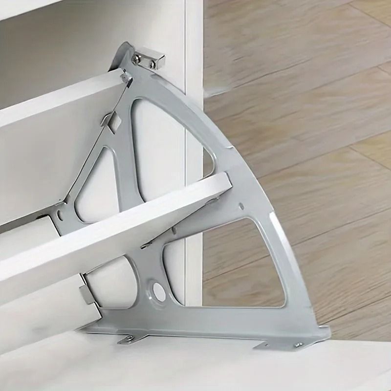 Stainless Steel Flip Shoe Cabinet Hardware Hidden Flip Rack