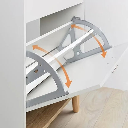 Stainless Steel Flip Shoe Cabinet Hardware Hidden Flip Rack