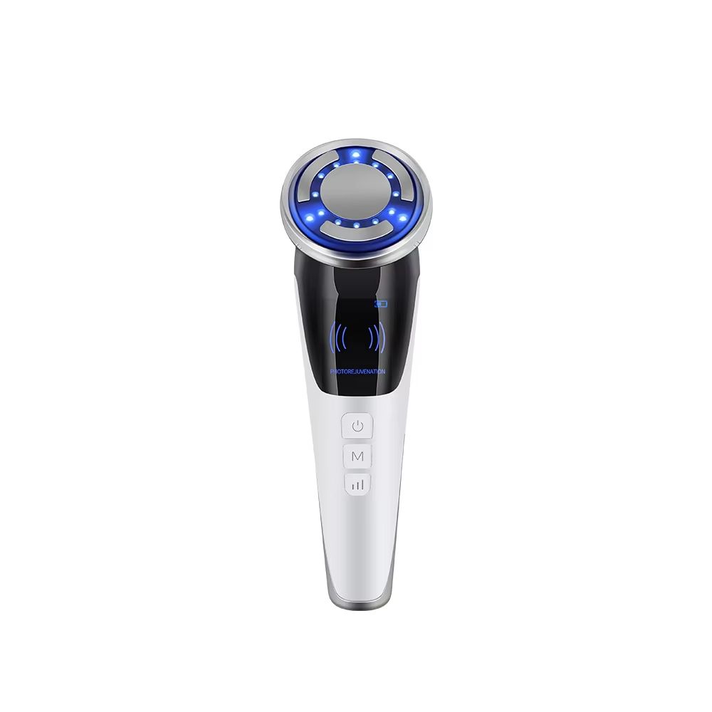 6 in 1 EMS Face Lifting Massager with LED Photon Therapy for Anti Aging and Skin Firming