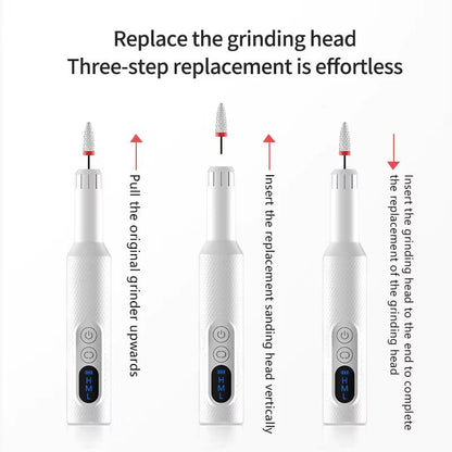Cordless Electric Nail Drill Kit for Acrylic, Gel & Natural Nails