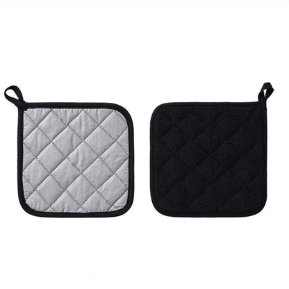 Cotton Heat Resistant Pot Holder & Trivet Pad - Machine Washable Hot Pads for Cooking & Baking
