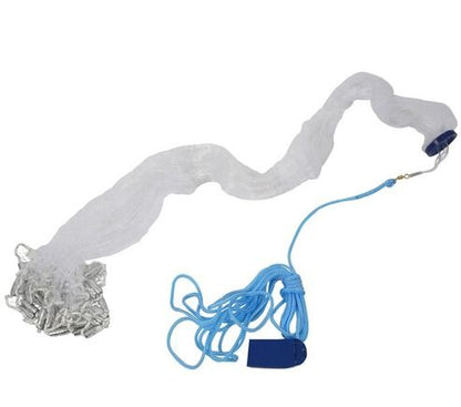 Premium Live Bait Cast Net Easy Throw Durable Nylon Mesh Cast Net Bait for Fishing