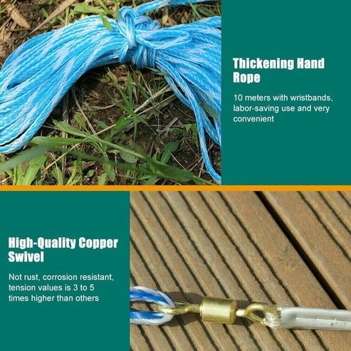 Premium Live Bait Cast Net Easy Throw Durable Nylon Mesh Cast Net Bait for Fishing