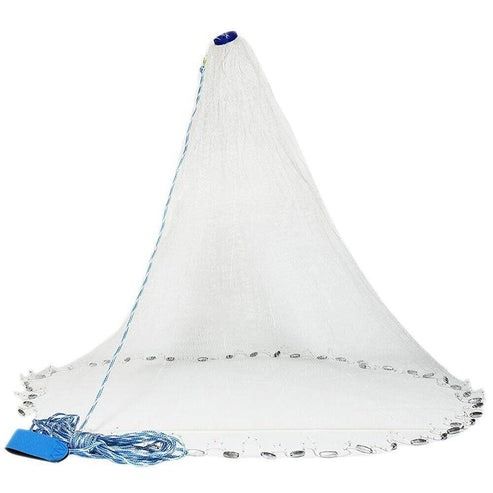 Premium Live Bait Cast Net Easy Throw Durable Nylon Mesh Cast Net Bait for Fishing