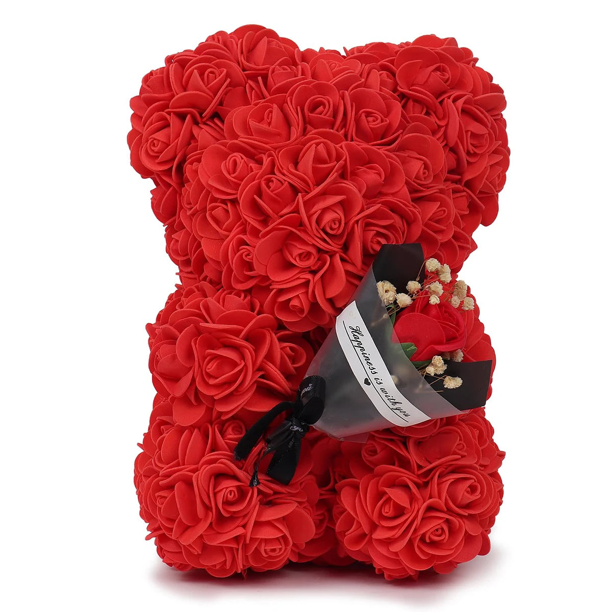Artificial Rose Teddy Bear for Mothers Day Birthday Valentine's Day Gifts Decorations