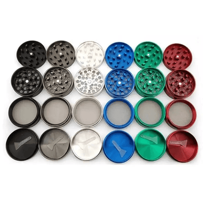 40mm Metal Herb Grinder Four Layer Compact Spice Crusher
