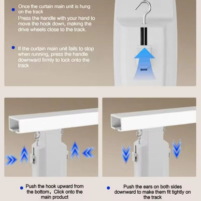 Smart Automatic Curtain Robot Opener for Remote Controlled Home Automation