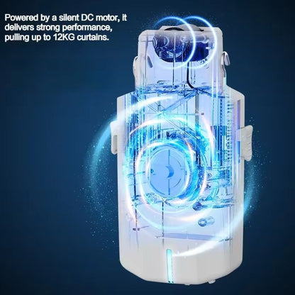 Smart Automatic Curtain Robot Opener for Remote Controlled Home Automation
