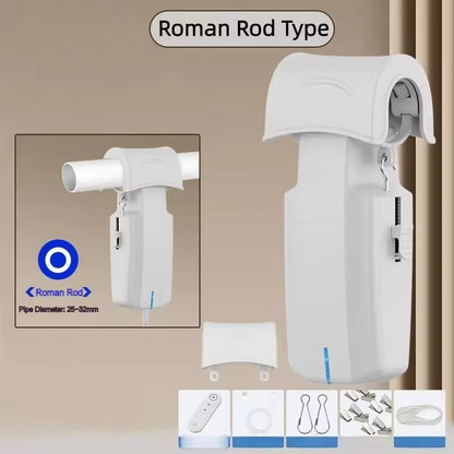 Smart Automatic Curtain Robot Opener for Remote Controlled Home Automation