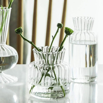 Nordic High Borosilicate Glass Hydroponic Terrarium