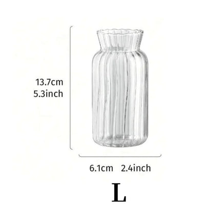 Nordic High Borosilicate Glass Hydroponic Terrarium