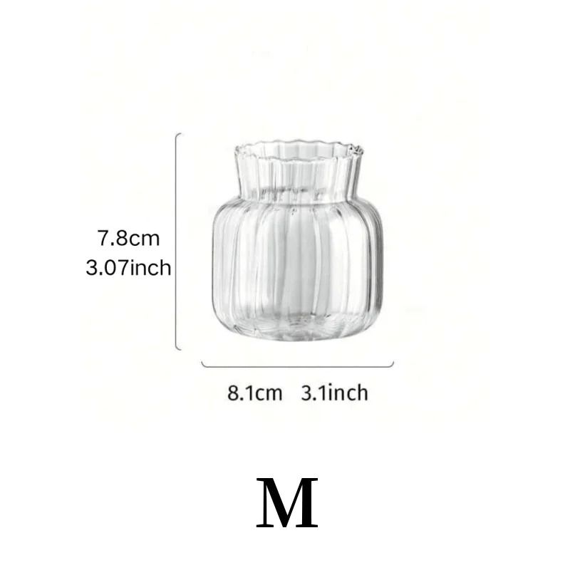 Nordic High Borosilicate Glass Hydroponic Terrarium
