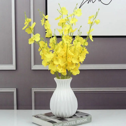Nordic Minimalist Geometric Plastic Flower Vase