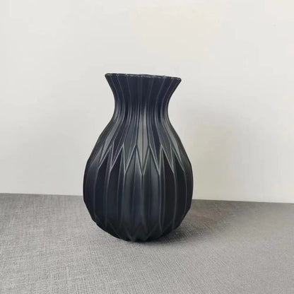 Nordic Minimalist Geometric Plastic Flower Vase
