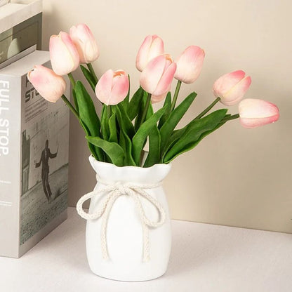 Bow Design Modern Nordic Decorative Plastic Vase