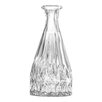 Vintage French Clear Glass Tabletop Flower Pitcher
