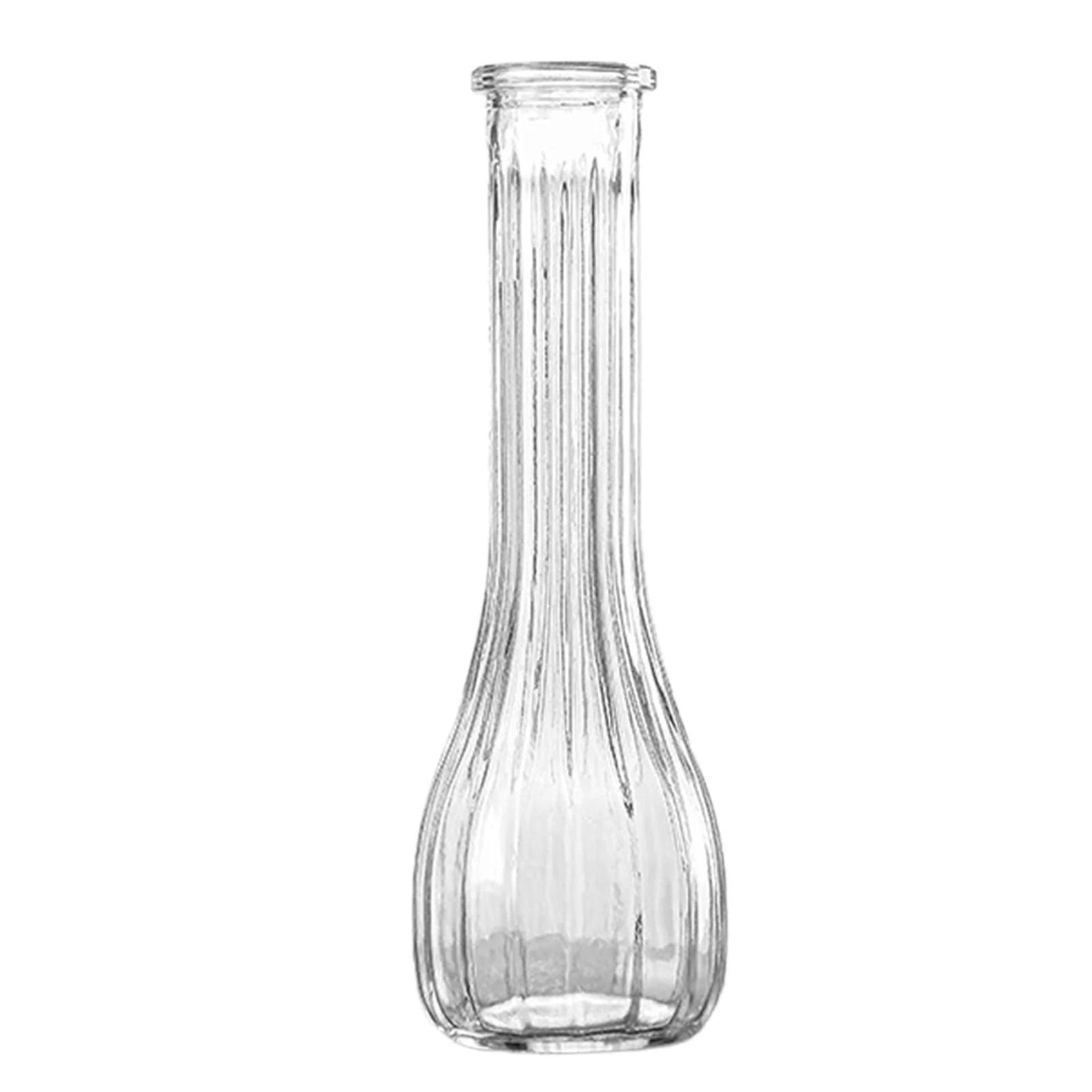 Vintage French Clear Glass Tabletop Flower Pitcher