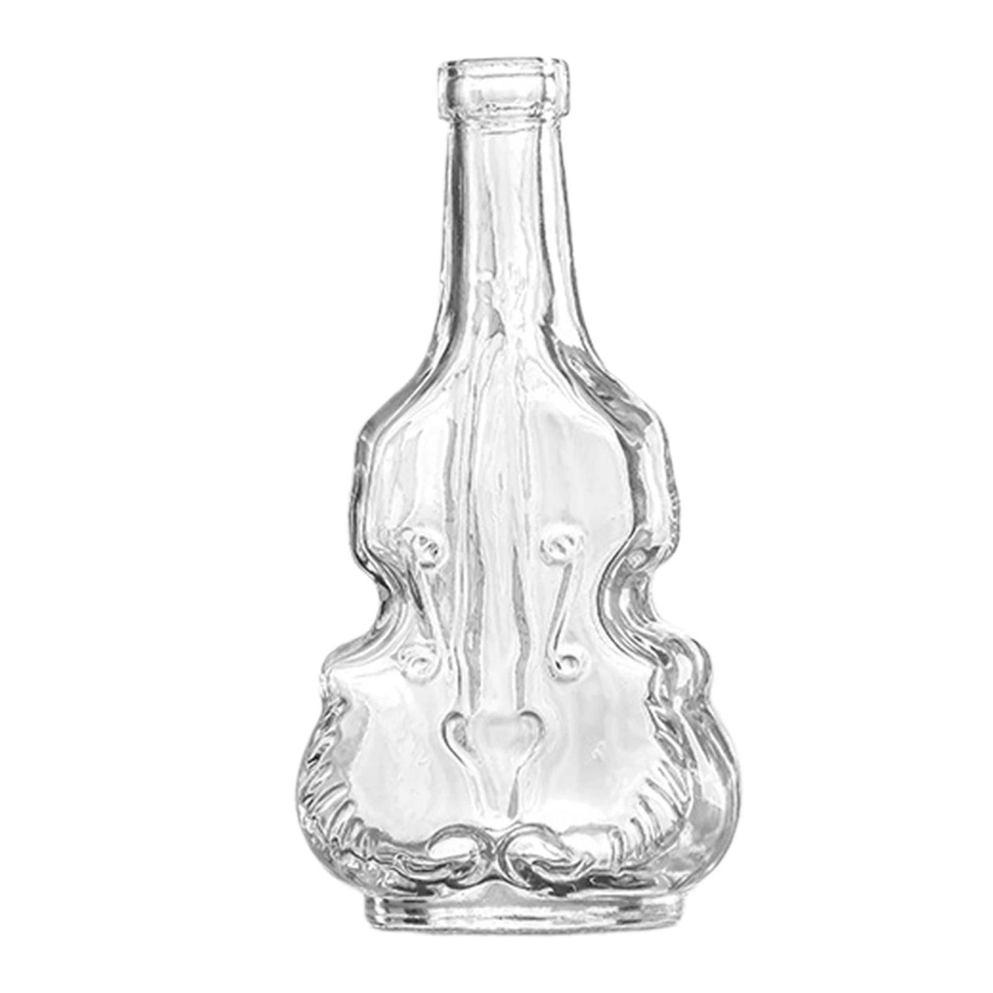 Vintage French Clear Glass Tabletop Flower Pitcher