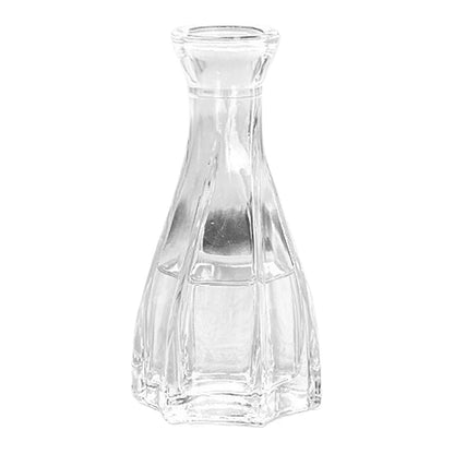 Vintage French Clear Glass Tabletop Flower Pitcher