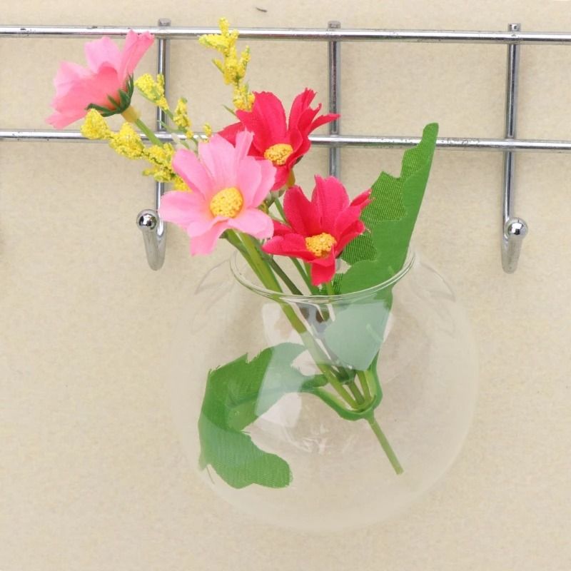 Wall Hanging Glass Hydroponic Terrarium and Fish Tank