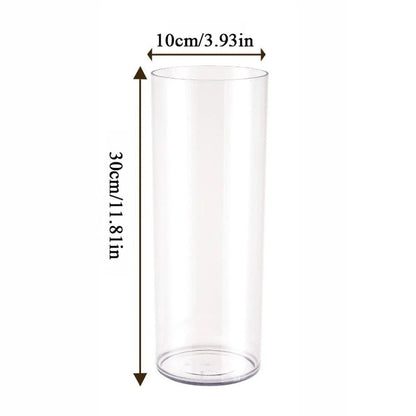 Acrylic Clear Flower Vase Collection