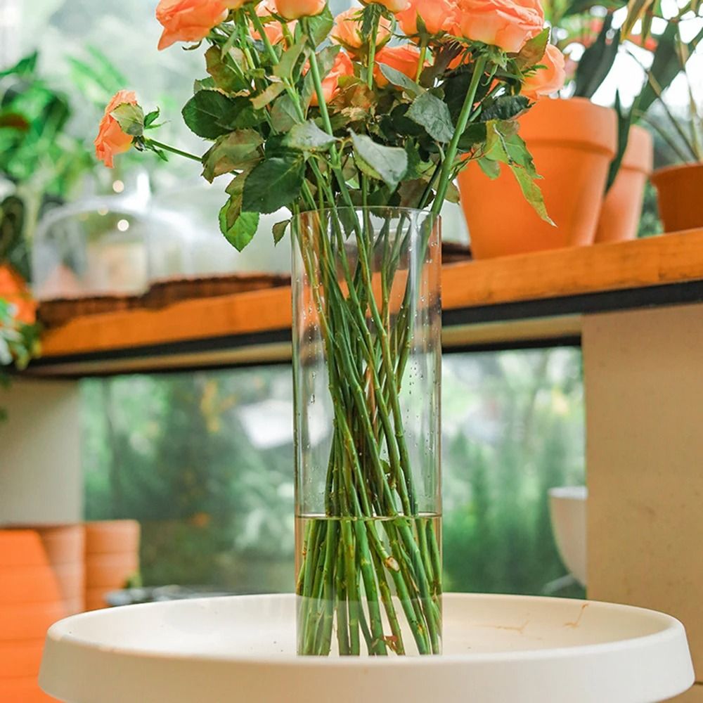 Acrylic Clear Flower Vase Collection