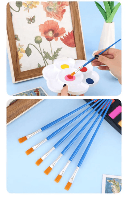 Professional Fine Detail Paint Brush Set for Acrylic Oil and Craft Painting