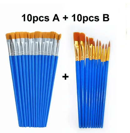 Professional Fine Detail Paint Brush Set for Acrylic Oil and Craft Painting