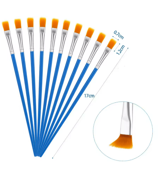 Professional Fine Detail Paint Brush Set for Acrylic Oil and Craft Painting