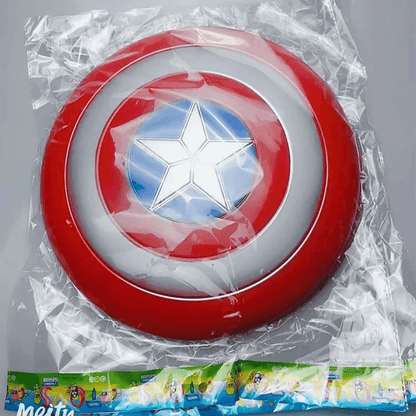Kids Captain America Shield Arm Guard Superhero Cosplay Prop