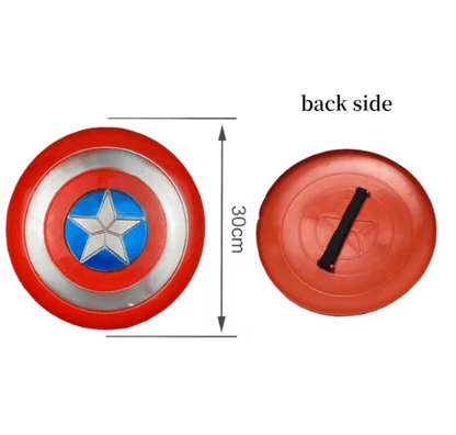 Kids Captain America Shield Arm Guard Superhero Cosplay Prop