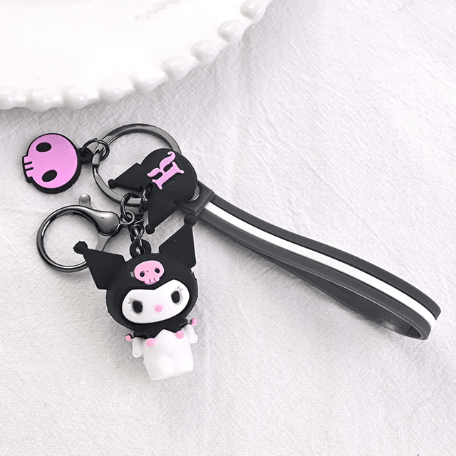 Cute Sanrio Cartoon Character Keychain Backpack Pendant for Girls and Collectors