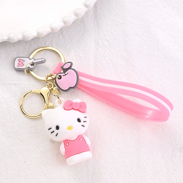 Cute Sanrio Cartoon Character Keychain Backpack Pendant for Girls and Collectors