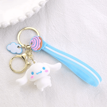 Cute Sanrio Cartoon Character Keychain Backpack Pendant for Girls and Collectors