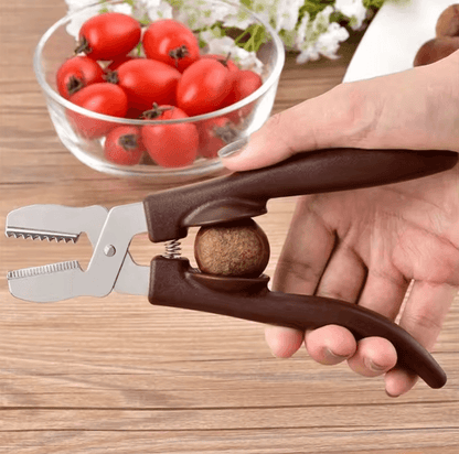 Stainless Steel Easy-Grip Chestnut and Nutcracker Tool for Kitchen & Dining