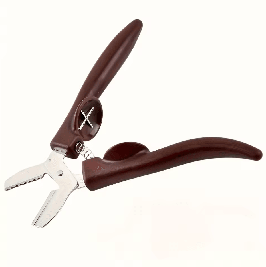 Stainless Steel Easy-Grip Chestnut and Nutcracker Tool for Kitchen & Dining