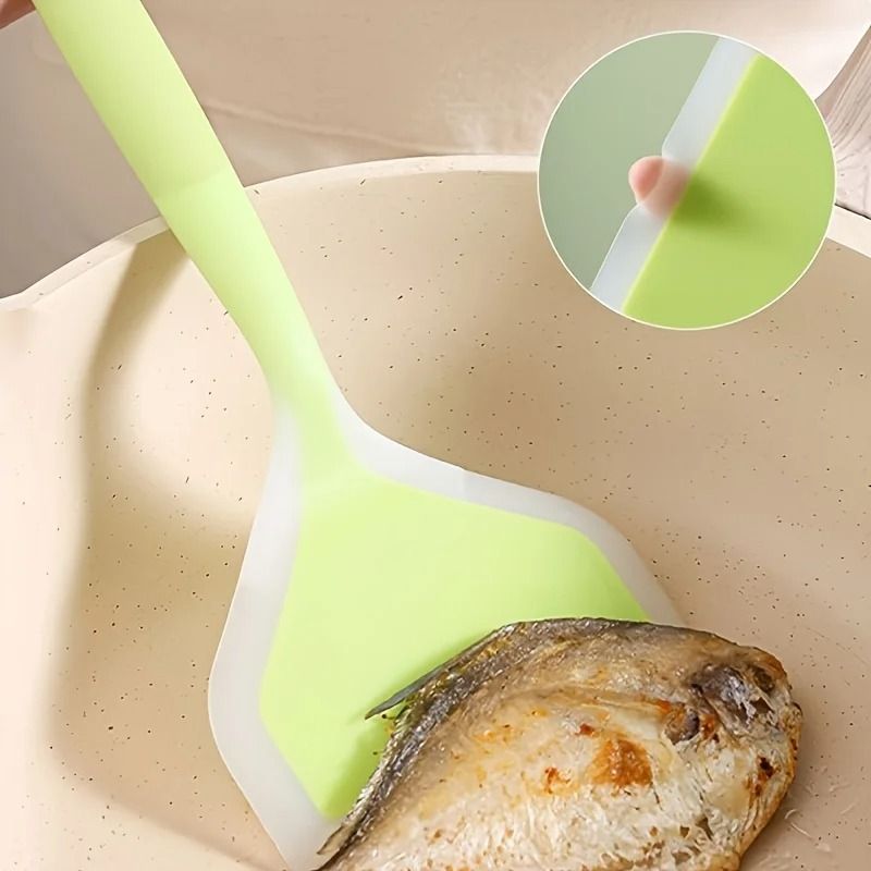 Silicone Spatula Heat Resistant Non Stick Kitchen Cooking Utensil
