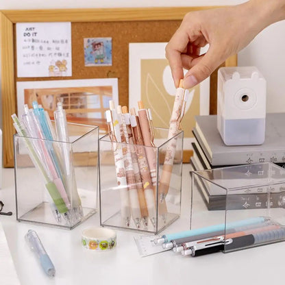 Clear Acrylic Pen and Brush Organizer