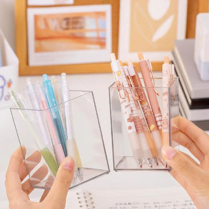 Clear Acrylic Pen and Brush Organizer