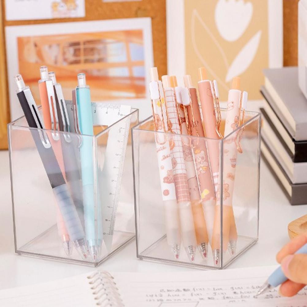 Clear Acrylic Pen and Brush Organizer