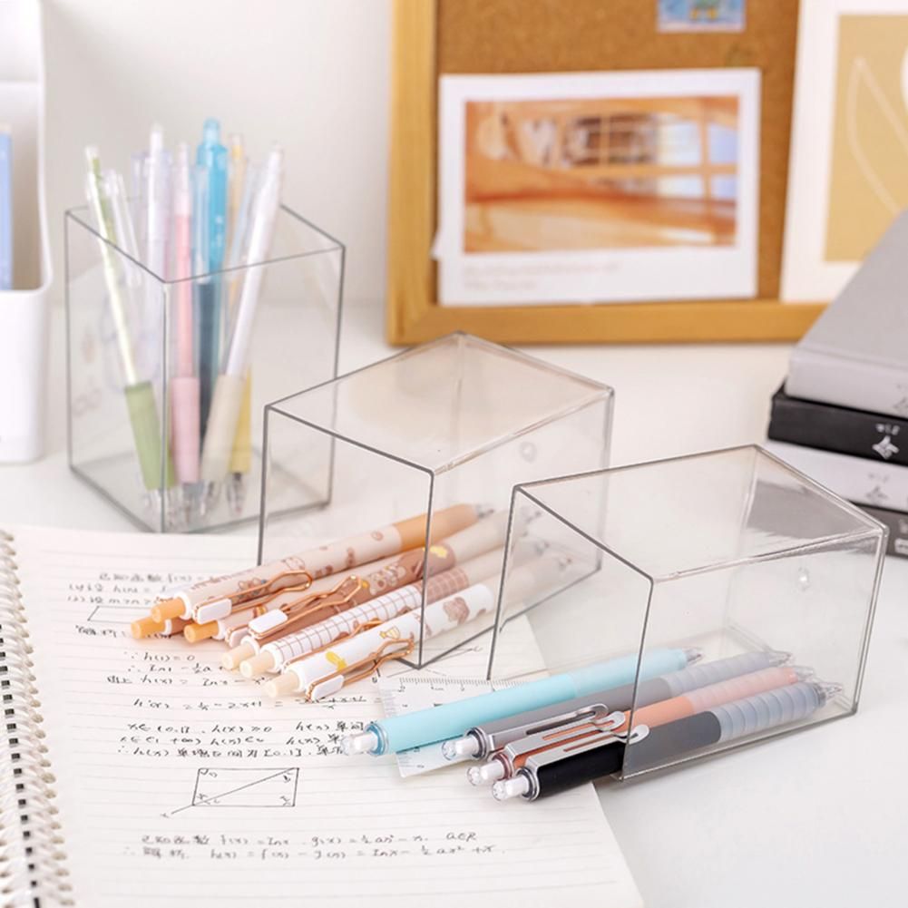 Clear Acrylic Pen and Brush Organizer