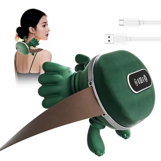 Wireless Bionic Finger Neck & Shoulder Massager for Deep Muscle Relief