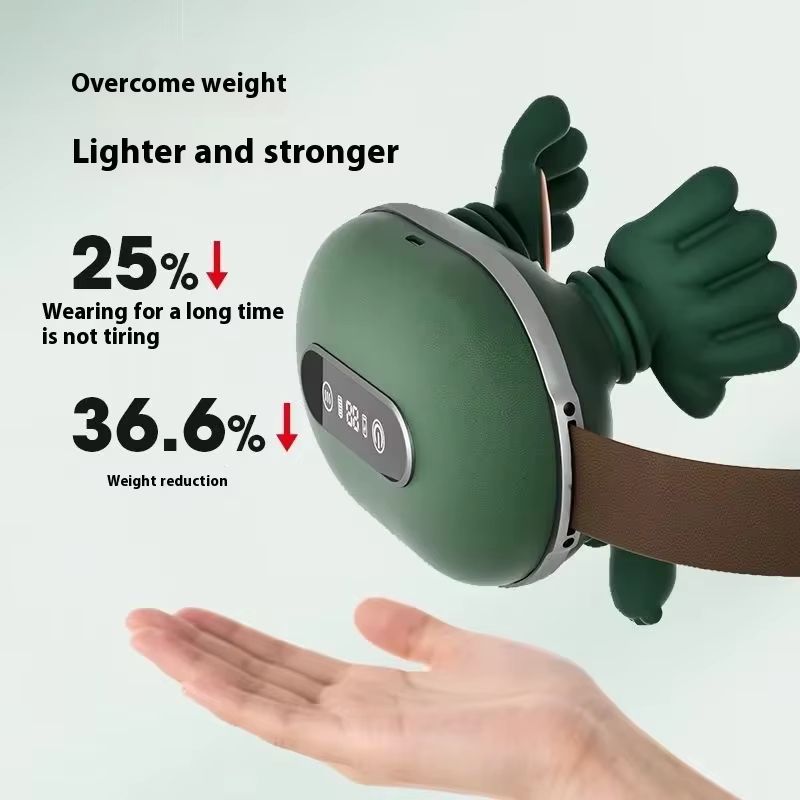Wireless Bionic Finger Neck & Shoulder Massager for Deep Muscle Relief