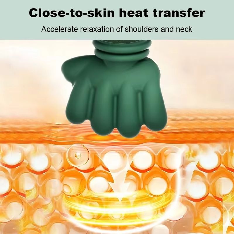 Wireless Bionic Finger Neck & Shoulder Massager for Deep Muscle Relief