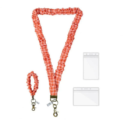 Retractable ID Badge Lanyard Set